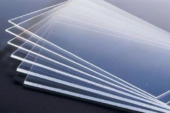 High Clarity Acrylic Sheet Transparent Acrylic 2'' 3mm Board High Hardness High Smoothness No Particles