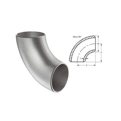 Pipe Fittings 90° LR Elbow 3/4&quot; Std ASME B16.9 ASTM A182 Gr. F304