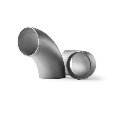 Customized galvanized round 304 tube fittings 90 degree elbow