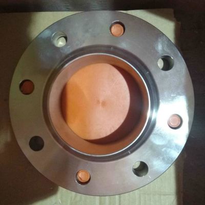 Large Diameter National Standard Carbon Flat Welding Flange Welded Flange Plate Support To Cust