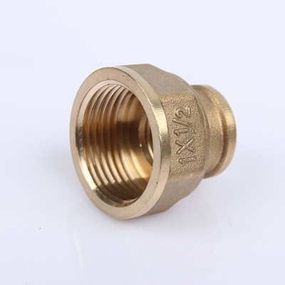 Brass Fittings Bushing Welded UNS70600 NPT Thread Copper Pipe Fittings Bushing Forged Fittings