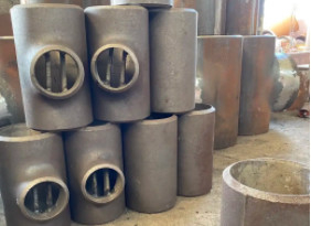 Butt Fittings ASME/ANSI B16.9  Barred Tee  ASTM/UNS N06601 6"x 6” Sch40