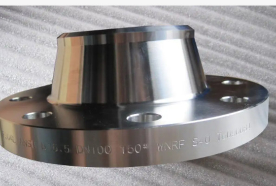 Stainless Steel Flange Weld Neck Nickel Alloy Metal Flange ASTM / UNS N08800 15&quot; Class 300#