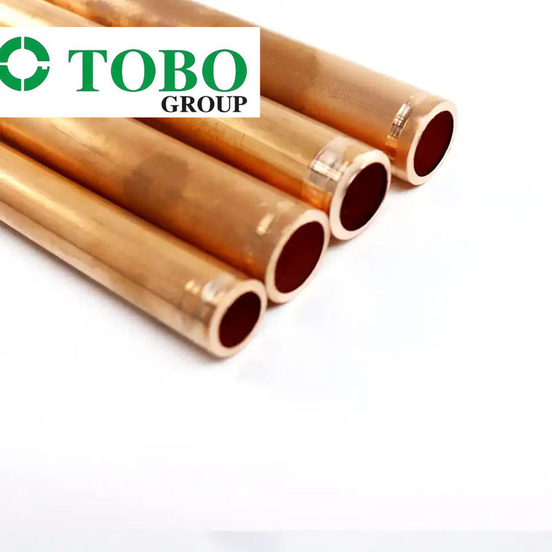 99.9 pure copper tube thermal conductivity tube sintered heat duct f8