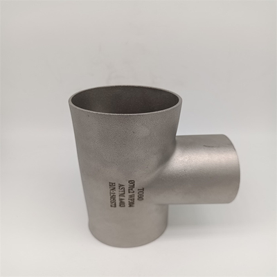 Stainless Steel Pipe Fittings Alloy Steel Pipe Fittings  BW Tee  ASMEB16.28 A403 Gr.316 2&quot; STD Equal Tee