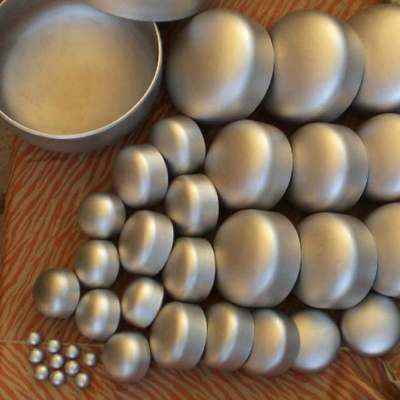ANSI / ASME Stainless Steel Carbon Steel Threaded Cap Customizable Sizes & Material  Industrial Grade