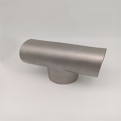 Butt-welding Equal Tee Silver Gas Water Heating Pipe Fitting Equal 90 Degree
