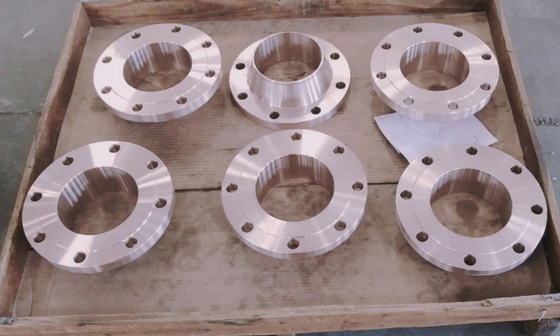 Alloy Steel Flanges Long WN FF ASME B16.5 150#  WT 2.5 Mm 2&quot; Cuni 9010