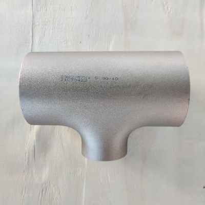 ASME B16.9 Butt Welding Equal/Reducing Tee Variable Sizes Range From NPS1/2"-60" Fast Delivery Low MOQ Customizable Material I.g. Carbon Steel Stainless Steel