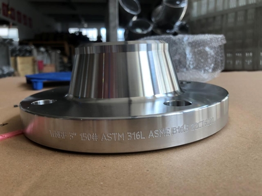 Duplex Stainless Steel Flange A182 F53 Welding Neck 300# 5&quot; ASME B16.5