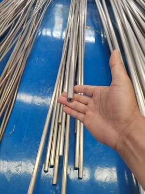 Nickel Alloy Pipe ASTM B167 UNS N06600 Alloy Pipe  Wire Seamless Tube Cold Drawn