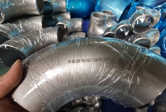 SS304 Sanitary Stainless Steel Pipe Connection Fittings Normal 90 Degree Welded Short Elbow