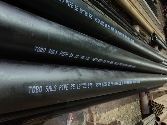 Seamless Steel Pipe 12&quot;X0.875&quot; ASTM A355 P91ASTM B36.10 Carbon Alloy Steel Round Pipe