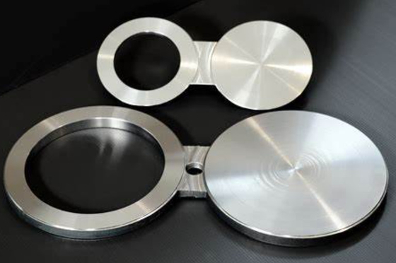 Spectacle Blind A182 F91 Alloy Steel Flange 300# RF Customized Size ASME B16.48