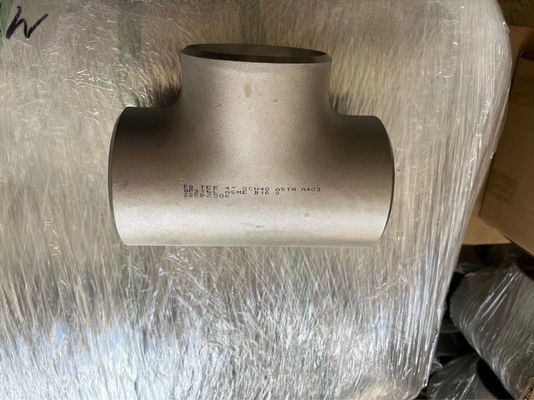 Seamless Butt Welding Target Tee  8"X8”  SCH-80S Hastelloy C22 ASME B16.9 Pipe Fittings