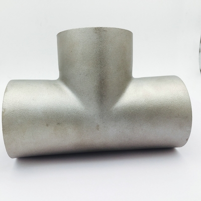 Alloy Steel Pipe Fittings Nickel Alloy Steel Equal Tee N04400 ASME B16.9 SCH80