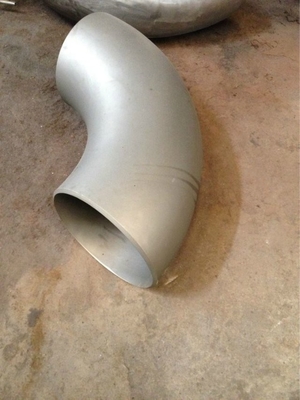 Nickel Alloy Pipe Fittings N08825 Short Radius 90 Degree BW Elbow For Connection