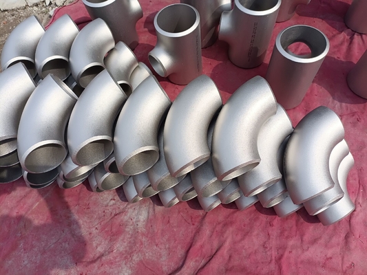 Nickel Alloy Steel Elbow Butt Welding Pipe Fittings  90D Short Radius Bend N04400 ASME B16.9