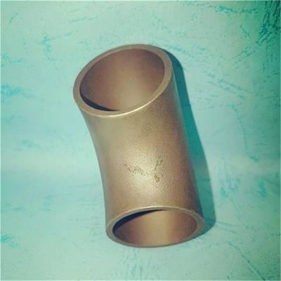 Copper Nickel Steel Pipe Fittings C70600 Long Radius 90 Degree BW Elbow SCH40