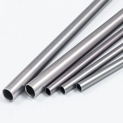 Custom Polished Titanium Alloy Pipe with Seamless Weld Smooth Surface Anodized Finish