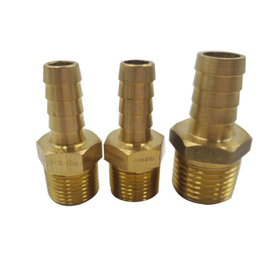 China supplier cnc Pipe insert customized brass pipe fittings joint