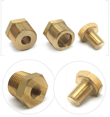 China supplier cnc Pipe insert customized brass pipe fittings joint