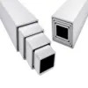 6063 6061 aluminum alloy square tube hollow tube rectangular aluminum tube square flat