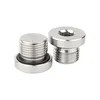 Standard DIN908 G3/8 M12*1.5 A2 A4 Stainless Steel Male Hex Pipe Plug
