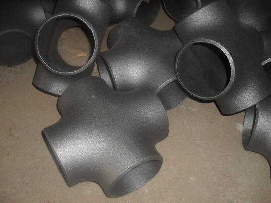 Hot sale BW SMLS Welded ASME B16.9 Alloy 20 UNS N08020 reducing / unequal cross pipe fittings