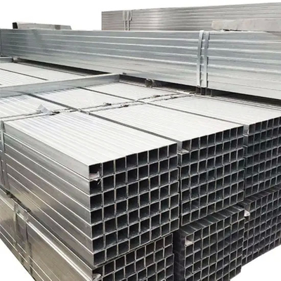 40x40mm Hot Dipped Galvanized Round Square Tube 4x4 Inch Galvanized Square Steel Pipe GI Tube