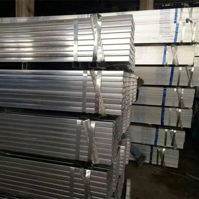 40x40mm Hot Dipped Galvanized Round Square Tube 4x4 Inch Galvanized Square Steel Pipe GI Tube