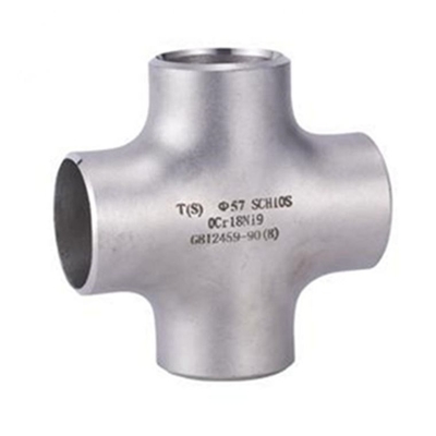 Customization Alloy 316 butt weld pipe fitting straight cross 4 way cross pipe fittings
