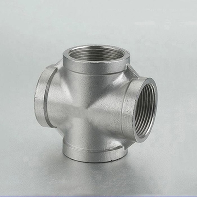 Cast Iron Tee Pipe Fittings DN40 Pipe Clamp 3/4 1''Hot Dip Galvanized Three Socket Steel Pipe Fitting NPT BSP BSPT