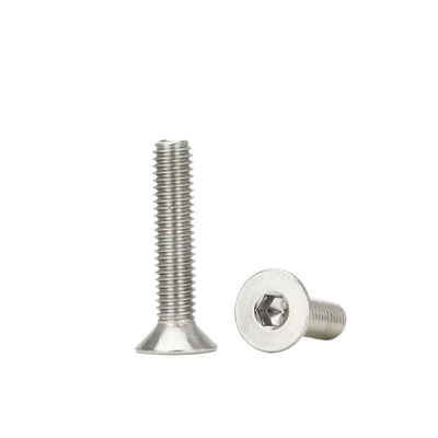 Custom Anodized Countersunk Hex Head Phillips Hexagon Socket Titanium Screws Bolts For Car