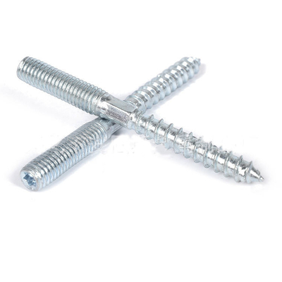 Wood Thread Hanger Headed Self-Tapping Machine Bolts Solar Mounting Nut Threaded Double Head Double Ended Screw Bolt