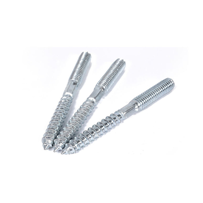 Wood Thread Hanger Headed Self-Tapping Machine Bolts Solar Mounting Nut Threaded Double Head Double Ended Screw Bolt