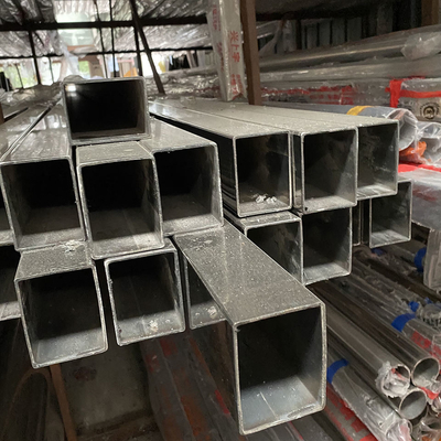 Square Stainless Steel Welded Pipe Ss316l Rectangular Tubes