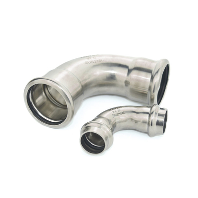 UNS N10276 BW Elbow STD 90D Nickel Alloy Steel Butt Welding Pipe Fittings