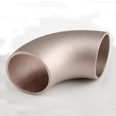 Titanium Gr1 Titanium Alloy Steel Pipe Fitting 3" Butt Welding LR Elbow SCH40 ASME B16.9