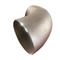 Titanium Alloy Pipe Fittings ASTM B16.9 Grade 2 Titanium 90 Degree Elbows Hot Rolled