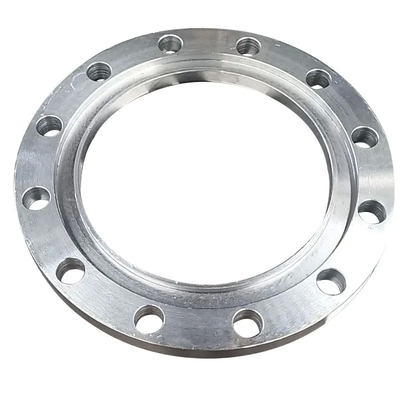 Gr5 Alloy Titanium Flat Welding Flange Class 150 Slip On Flange Natural Gas Pipe Fittings