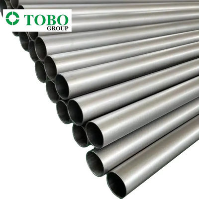 ASTM B338 Seamless Titanium Alloy Tube Gr2 Gr5 Gr9 4" SCH40 Exhaust Pipe