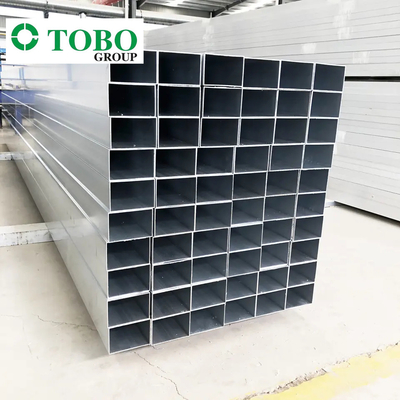 Factory Supply Aluminum Alloy Square Tube Aluminum Rectangular Pipe