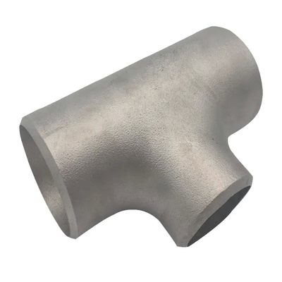 ASTM B363 Gr2 Titanium Reducing Tee Titanium Alloy Pipe Fittings Forged High Pressure