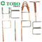 OEM ODM bending flat nickel plated cpu heatsink copper 10 mm heating pipe