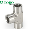 2023 latest alloy steel forged pipe fittings, stainless steel threaded socket welding etc tee