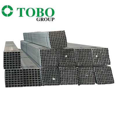 Promotions Q235 Zinc coated Steel Rectangular Metal Iron gi Square Pipe Tube