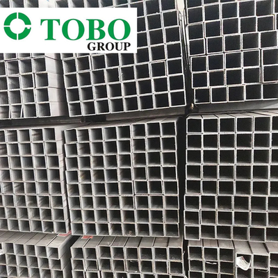 Promotions Q235 Zinc coated Steel Rectangular Metal Iron gi Square Pipe Tube