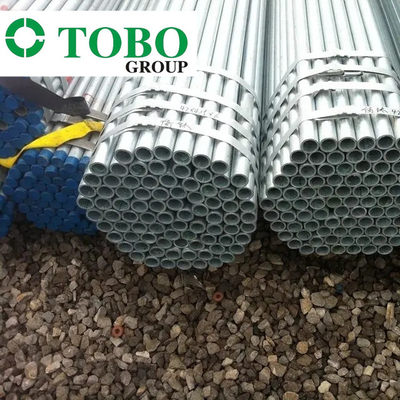 GI Steel Pipe round BS 1387 Welded Galvanized ERW Round Hollow Section Steel Pipe Round Scaffold Tube Zinc coated Steel