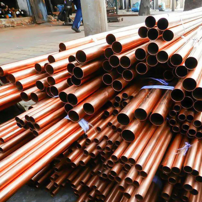 Copper Nickel Alloy Tubes Large Diameter High Pressure Seamless Cooper Nickel Pipe